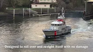 Coast Guard Mayday at Depoe Bay Oregon
