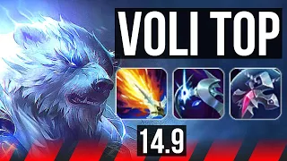 VOLIBEAR vs AATROX (TOP) | 7 solo kills | KR Master | 14.9