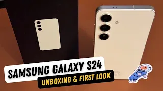 Samsung Galaxy S24 Unboxing & First Look