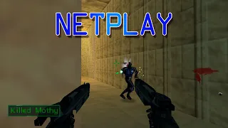 Perfect Dark PC Port - One Hit Kills - Temple (Online Multiplayer)