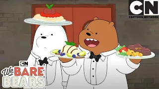 Bear-staurant | We Bare Bears | Cartoon Network | Cartoons for kids