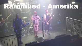 AMERIKA - Rammlied live in Swindon UK No1 Rammstein Tribute Band