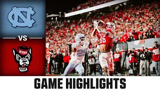 North Carolina vs. NC State Game Highlights | 2023 ACC Football