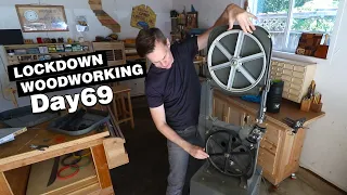 Changing the blade and setting up my bandsaw | LOCKDOWN Day 69 (hehe)