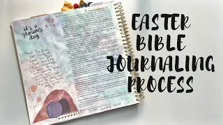 Easter Bible journaling | Creative Faith & Co.