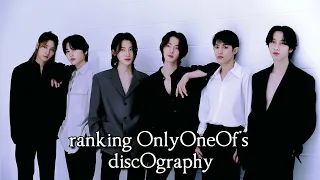 ranking OnlyOneOf's discOgraphy