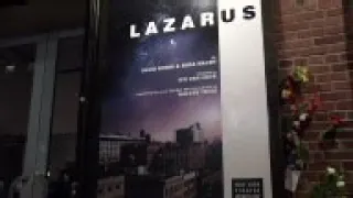 Fans attend first performance of Bowie musical 'Lazarus' since his death