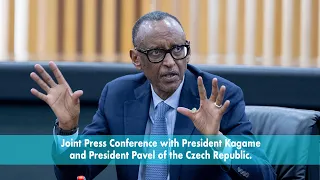 Joint Press Conference with President Kagame and President Pavel of the Czech Republic.