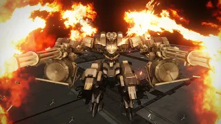 Armored Core 6 PvP - Quadruple Gatling Monster