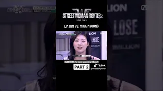 Lia Kim vs. Mina Myoung PART2 #streetwomanfighter #1million #deepndap crdts.totheownerofthisvideo