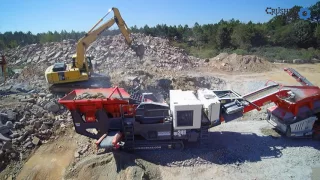 Bretec L30C, Sandvik QJ241 Jaw Crusher and QE241 Scalper dream team