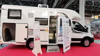 Seven metre semi integrated motorhomes from Challenger