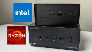 AMD Ryzen 6900HX vs Intel i5-1360P - NUC 13 Pro / GEEKOM AS 6