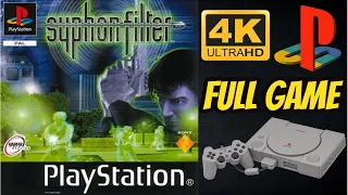 Syphon Filter | PS1 | 4K60ᶠᵖˢ UHD🔴 | Longplay Walkthrough Playthrough Full Movie Game