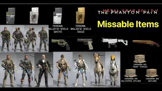 All Missable Items in Metal Gear Solid V: The Phantom Pain - DLC Outfits, Collector's Edition