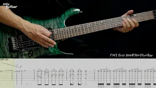 Bon Jovi - You Give Love A Bad Name Guitar Lesson With Tab Part.1/2(Slow Tempo)
