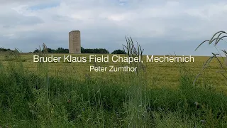 Peter Zumthor - Bruder Klaus Field Chapel, Mechernich(Cologne), Germany. 2007