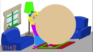 (STOP WATCHING THIS! I SWEAR) Classic Caillou Deflates Lily/Grounded BIG TIME!