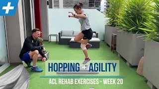 Hopping and Agility Exercises for ACL Surgery Rehab | Tim Keeley | Physio REHAB