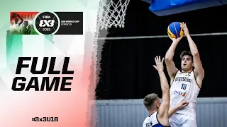 Germany   🇩🇪 vs Estonia  🇪🇪 | Men Semi-Finals  | Full Game | FIBA 3x3 U18 World Cup 2023