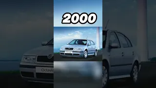 Evolution of skoda car (1990/2023)#skoda#evolution#viral#shorts