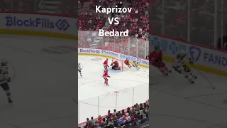 Kaprizov vs Bedard #nhl #shorts #nhlshorts #капризов #bedard