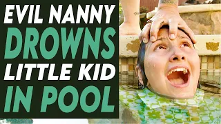Evil Babysitter DROWNS KID in Pool!! Leaves HER For Dead!!!!