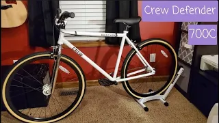 Crew Defender 700C Unboxing and Build - Buying a Bike From City Grounds