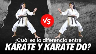 ¿Cuál es la diferencia entre karate y karate do?