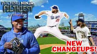 Corbin Burnes & Clayton Kershaw's new FILTHY Changeups