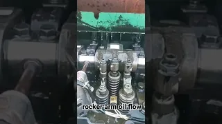 rocker arm engine oil flow #engine #shorts