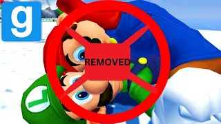 Garry's Mod Nintendo Addons Falsely Removed? | This NEEDS To Stop