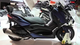 2018 Yamaha X-Max 400 Scooter - Walkaround - 2017 EICMA Motorcycle Exhibition