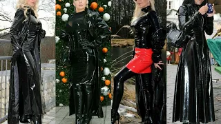 Outstanding leather long power dresses for women & girls #leatheroutfits #outfits