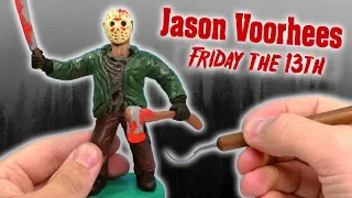 How to make Jason Voorhees Friday the 13th out of clay Tutorial