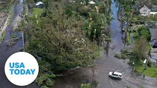 Watch: Ian continues to batter Florida | USA Today