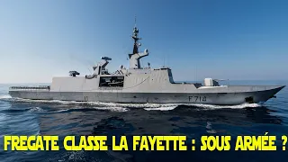 Frégate classe La Fayette : sous armée?