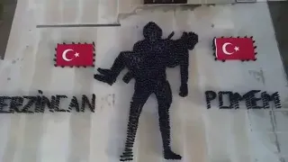 Polis Okulu 18 Mart Anısına Mükemmel Çanakkale Gösterisi