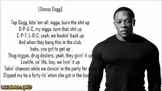 Dr. Dre - The Next Episode ft. Snoop Dogg, Nate Dogg & Kurupt (Lyrics)