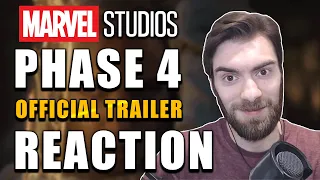 REACTION To Marvel's Phase 4 Official Trailer (Externals, Black Panther Wakanda Forever & MORE)