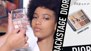 HOW TO APPLY THE DIOR BACKSTAGE EYE PALETTE WARM NEUTRALS?