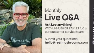 May 2024 Ask Lee Anything Q&A with Lee Carroll, BSc, BHSc (whm)