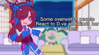 🌸☁️(Some overwatch people react to D.va)I hope you like it , it took forever)🌸☁️