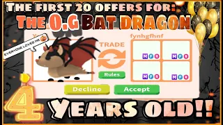 What People Trade for BAT DRAGON in October 2023! Adoptme Trading ✅