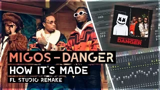 Migos & Marshmello - Danger [Instrumental] (Dsouzabeatz FL Studio Remake)