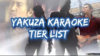 Yakuza Karaoke Tier List (4K Sub Special)