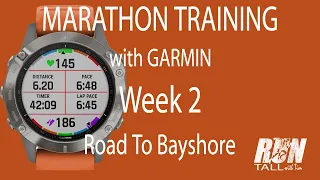 Marathon Training with Garmin | Week 2 Recap | How To Determine Your Threshold Pace