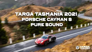 TARGA Tasmania 2021 - Porsche Cayman S, Pure Sound