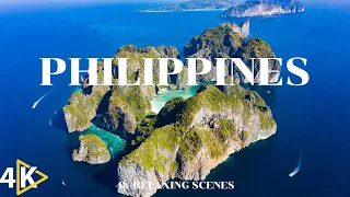 PHILIPPINES 4K UHD - Relaxing Music With Beautiful Nature Scenes