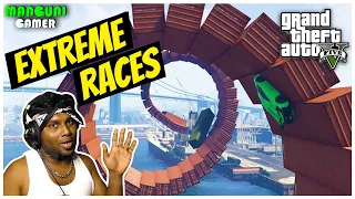 🔴EXTREME Parkour RACE Challenge with Homies | GTA 5 Online | Manguni Gamer